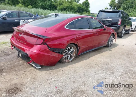 2023 Hyundai Sonata Sel z USA, uszkodzony, nr VIN KMHL14JA3PA332460